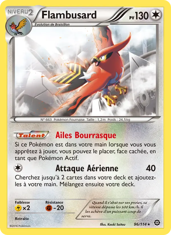 Flambusard — carte 96 de l’extension Offensive Vapeur