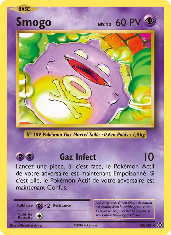 Smogo — carte 50 de l’extension Évolutions