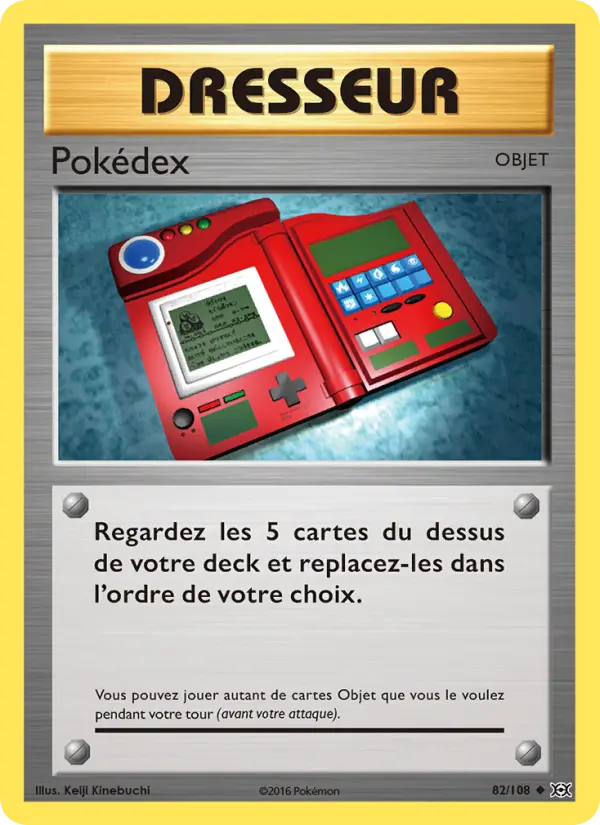 Pokédex — carte 82 de l’extension Évolutions