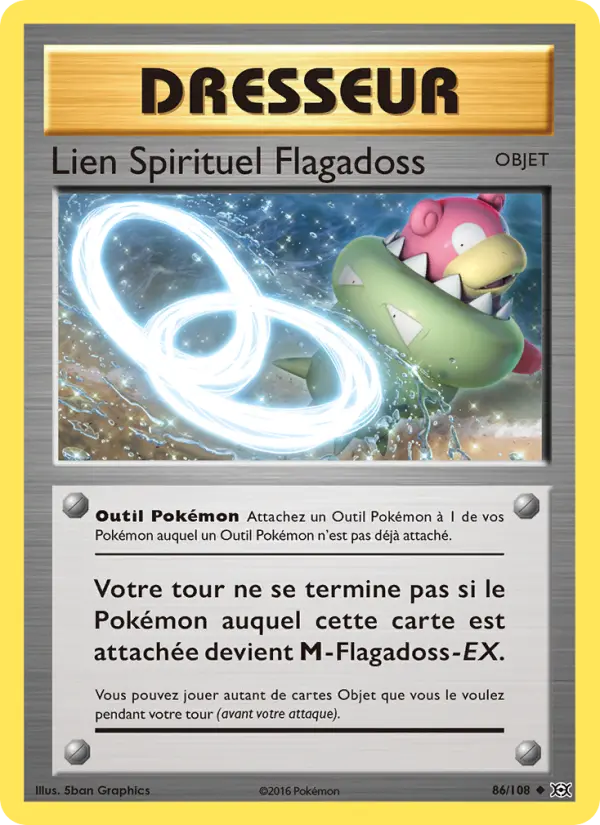 Lien Spirituel Flagadoss — carte 86 de l’extension Évolutions