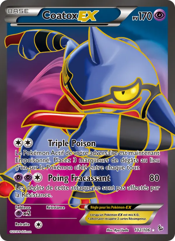 Coatox EX — carte 102 de l’extension Étincelles