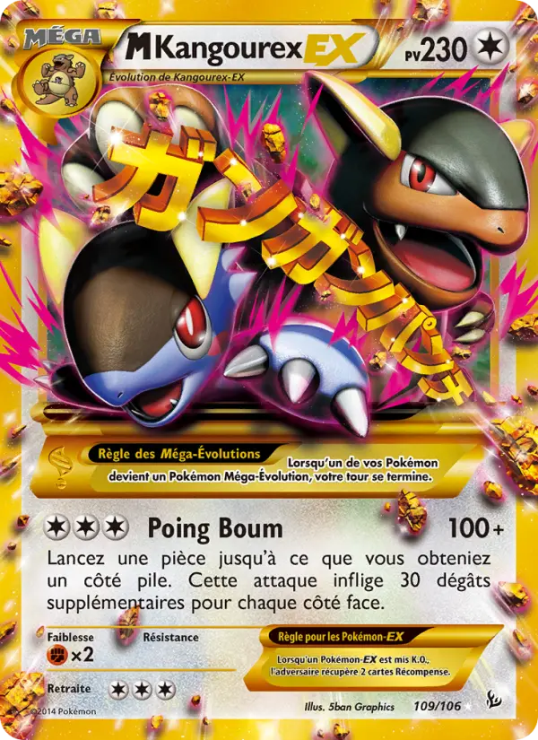 M-Kangourex EX — carte 109 de l’extension Étincelles