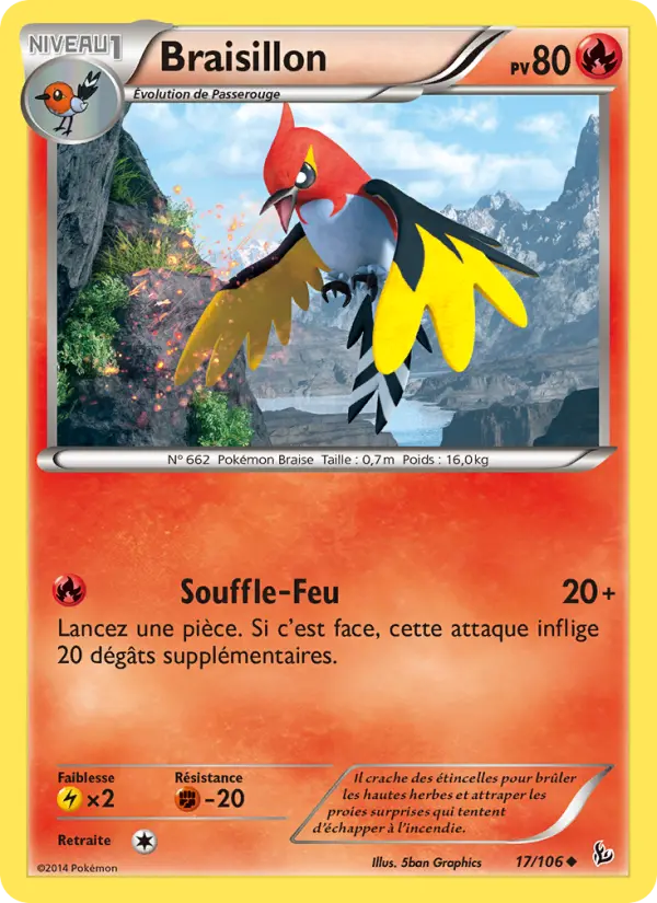 Braisillon — carte 17 de l’extension Étincelles