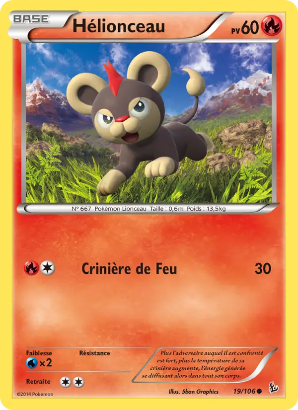 Hélionceau — carte 19 de l’extension Étincelles