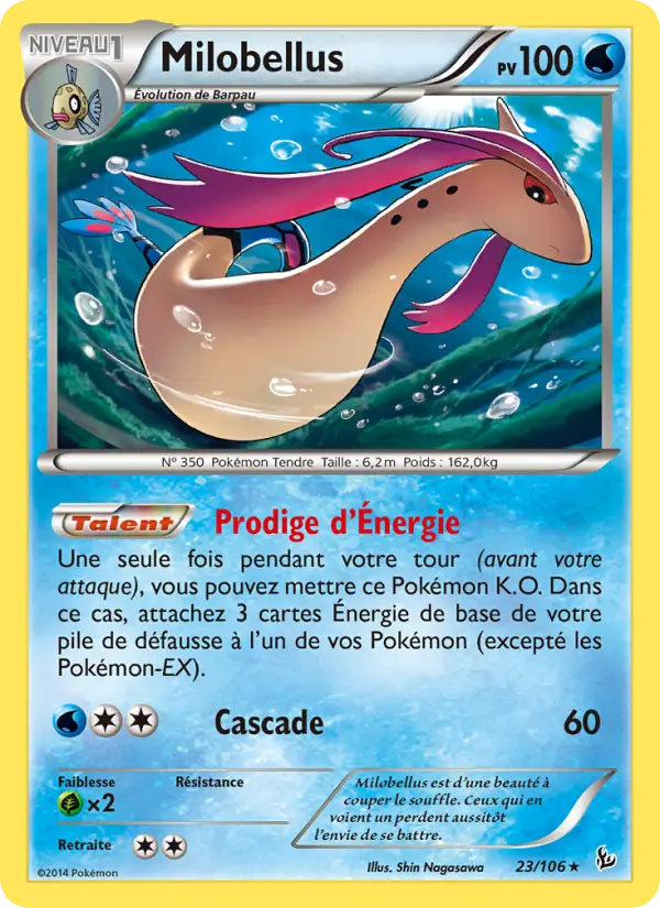 Milobellus — carte 23 de l’extension Étincelles