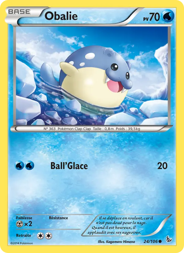 Obalie — carte 24 de l’extension Étincelles