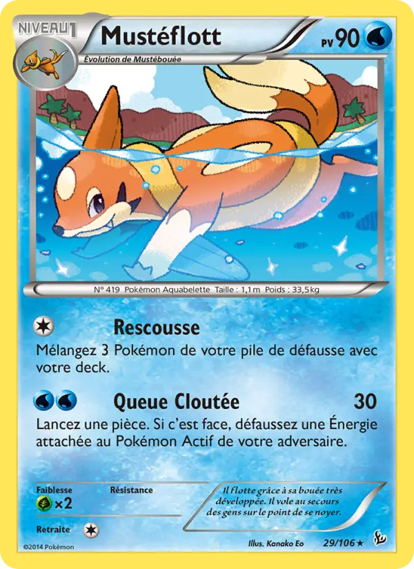 Mustéflott — carte 29 de l’extension Étincelles