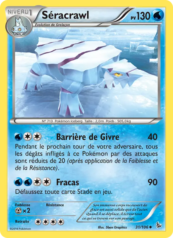 Séracrawl — carte 31 de l’extension Étincelles