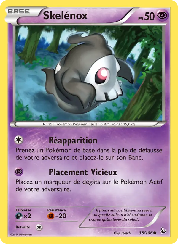 Skelénox — carte 38 de l’extension Étincelles
