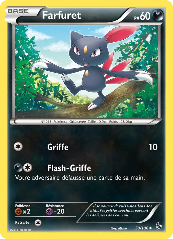 Farfuret — carte 50 de l’extension Étincelles