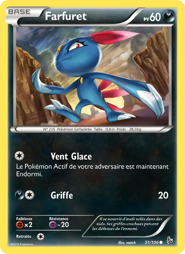 Farfuret — carte 51 de l’extension Étincelles