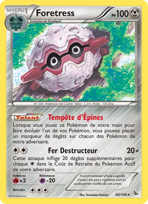 Foretress — carte 60 de l’extension Étincelles