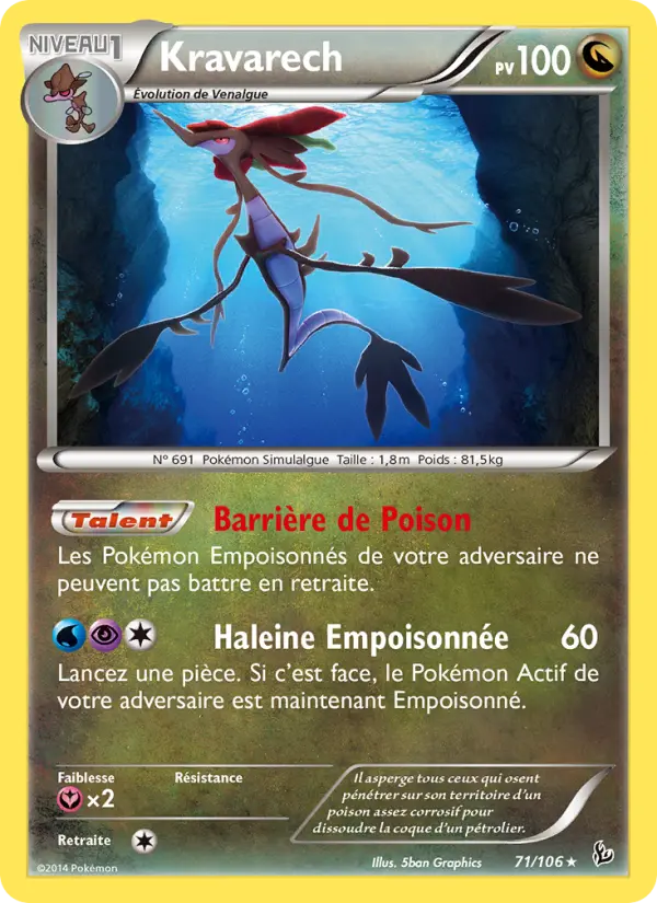 Kravarech — carte 71 de l’extension Étincelles