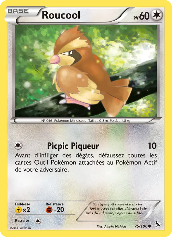 Roucool — carte 75 de l’extension Étincelles