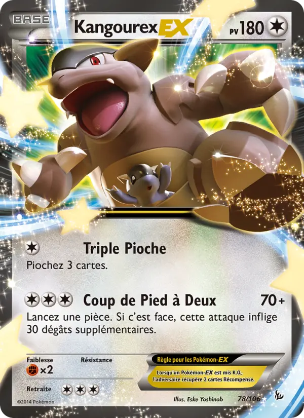 Kangourex EX — carte 78 de l’extension Étincelles
