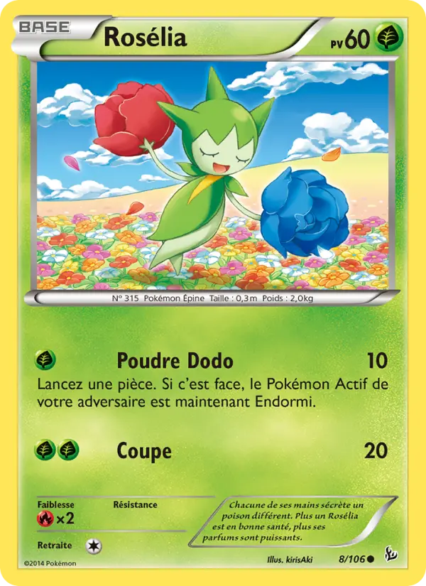 Rosélia — carte 8 de l’extension Étincelles