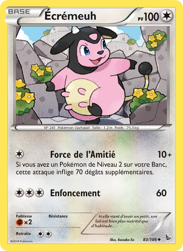 Écrémeuh — carte 83 de l’extension Étincelles