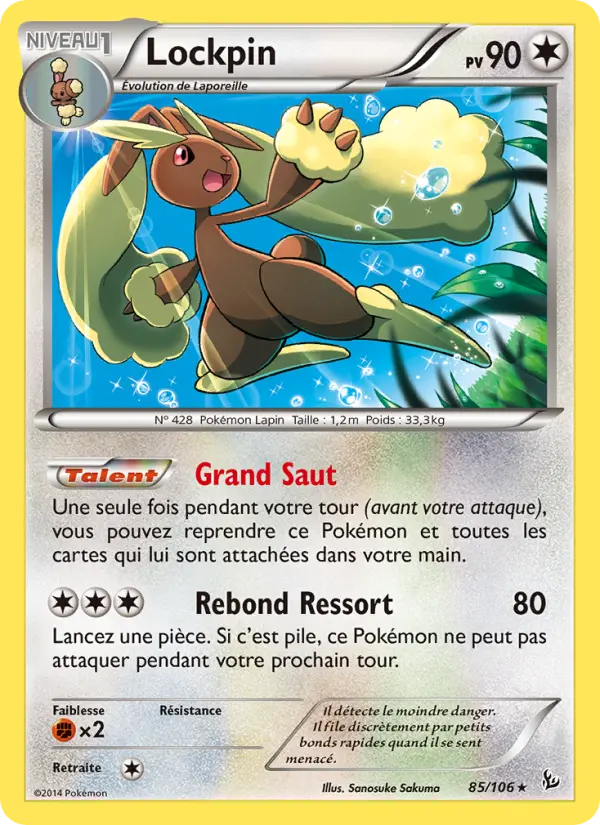 Lockpin — carte 85 de l’extension Étincelles