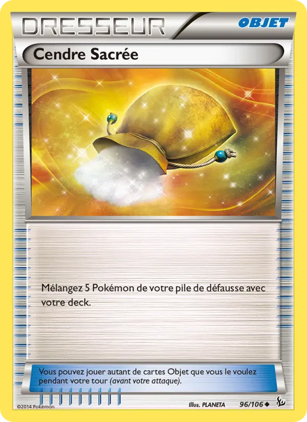 Cendre Sacrée — carte 96 de l’extension Étincelles
