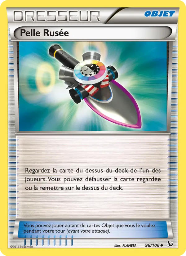 Pelle Rusée — carte 98 de l’extension Étincelles