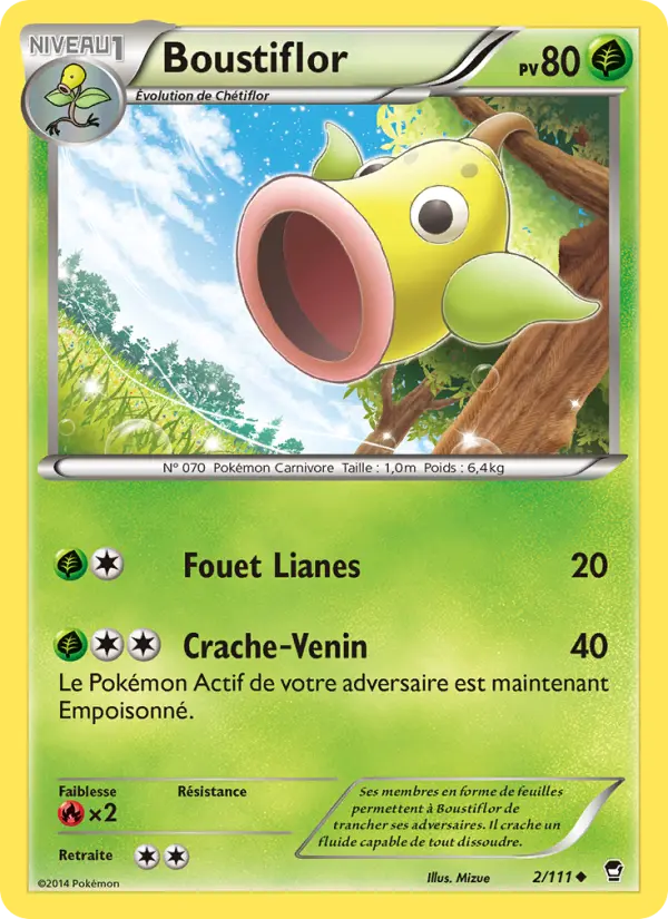 Boustiflor — carte 2 de l’extension Poings Furieux