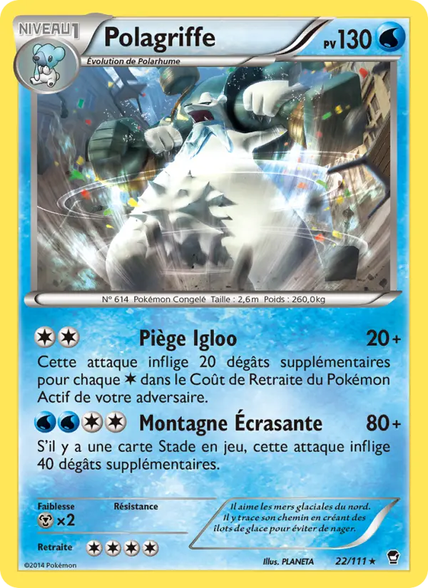 Polagriffe — carte 22 de l’extension Poings Furieux
