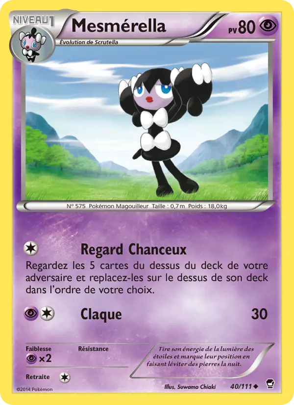 Mesmérella — carte 40 de l’extension Poings Furieux