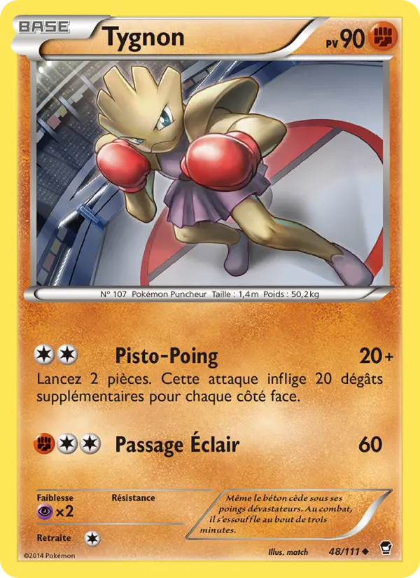 Tygnon — carte 48 de l’extension Poings Furieux
