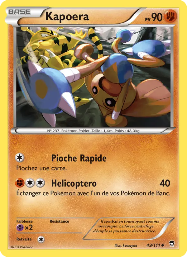 Kapoera — carte 49 de l’extension Poings Furieux