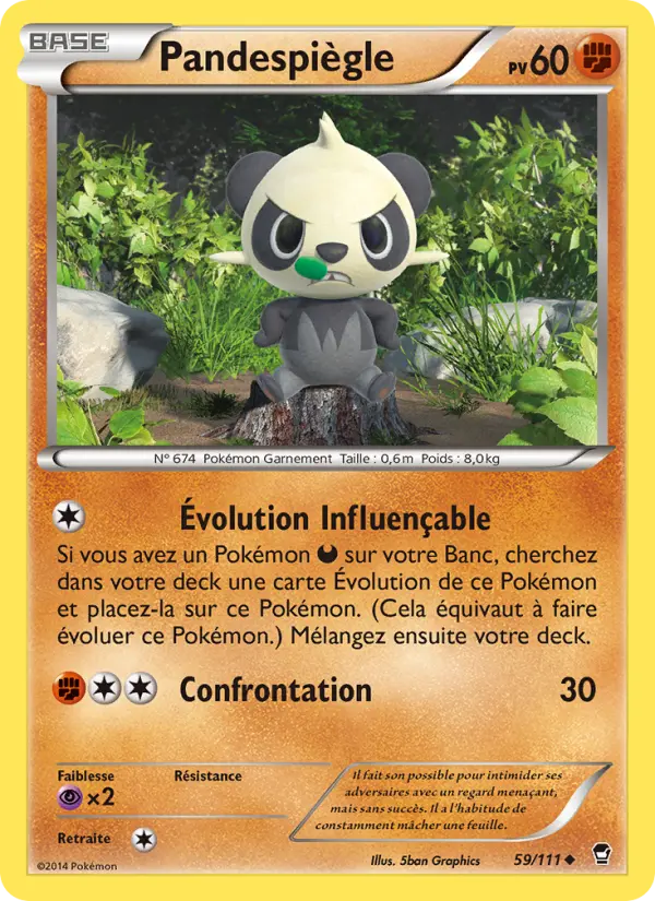Pandespiègle — carte 59 de l’extension Poings Furieux