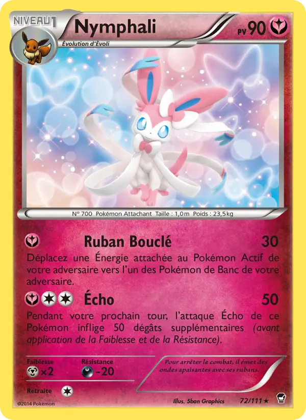 Nymphali — carte 72 de l’extension Poings Furieux