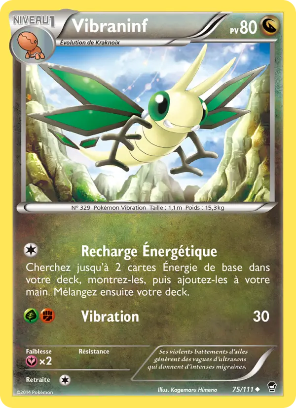 Vibraninf — carte 75 de l’extension Poings Furieux