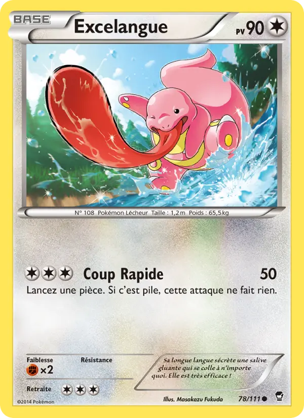 Excelangue — carte 78 de l’extension Poings Furieux