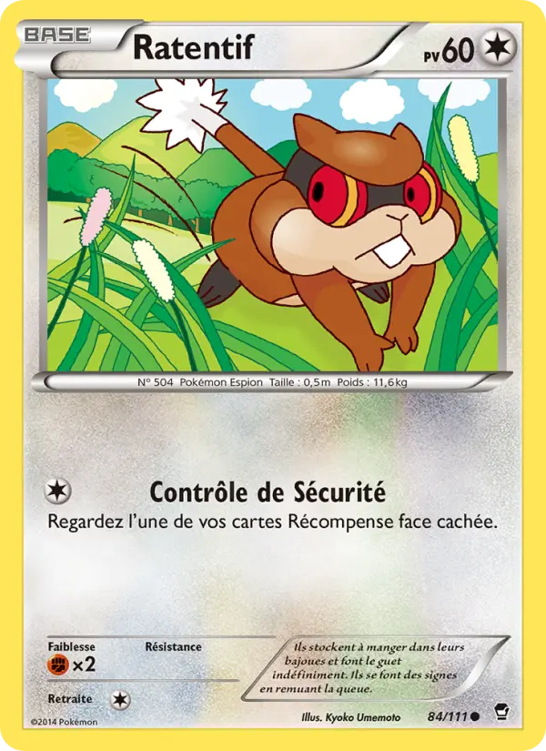 Ratentif — carte 84 de l’extension Poings Furieux