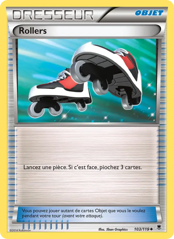 Rollers — carte 103 de l’extension Vigueur Spectrale