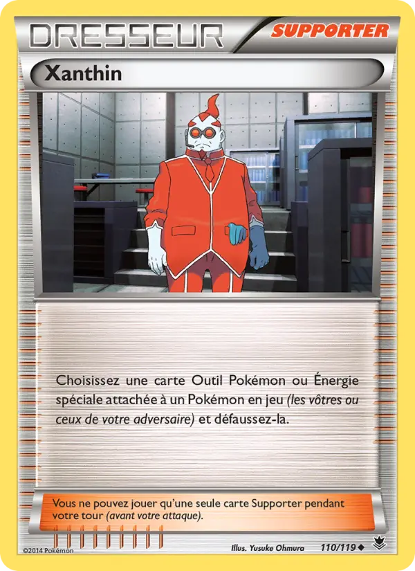 Xanthin — carte 110 de l’extension Vigueur Spectrale