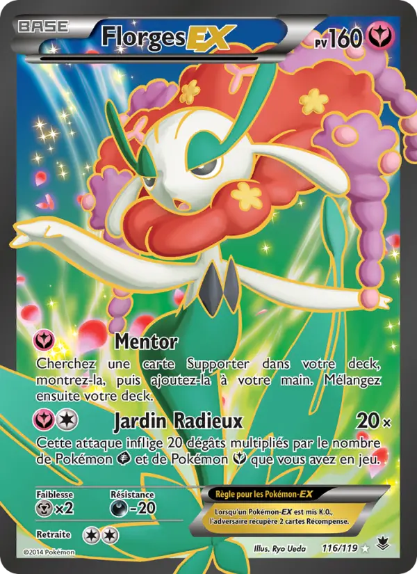 Florges EX — carte 116 de l’extension Vigueur Spectrale