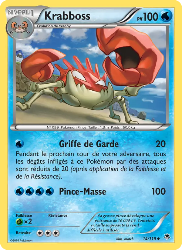 Krabboss — carte 14 de l’extension Vigueur Spectrale