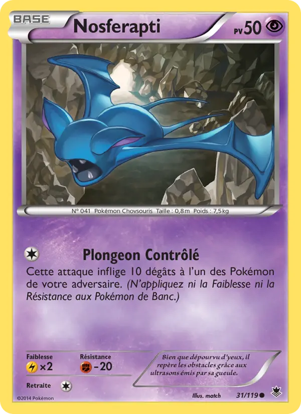 Nosferapti — carte 31 de l’extension Vigueur Spectrale