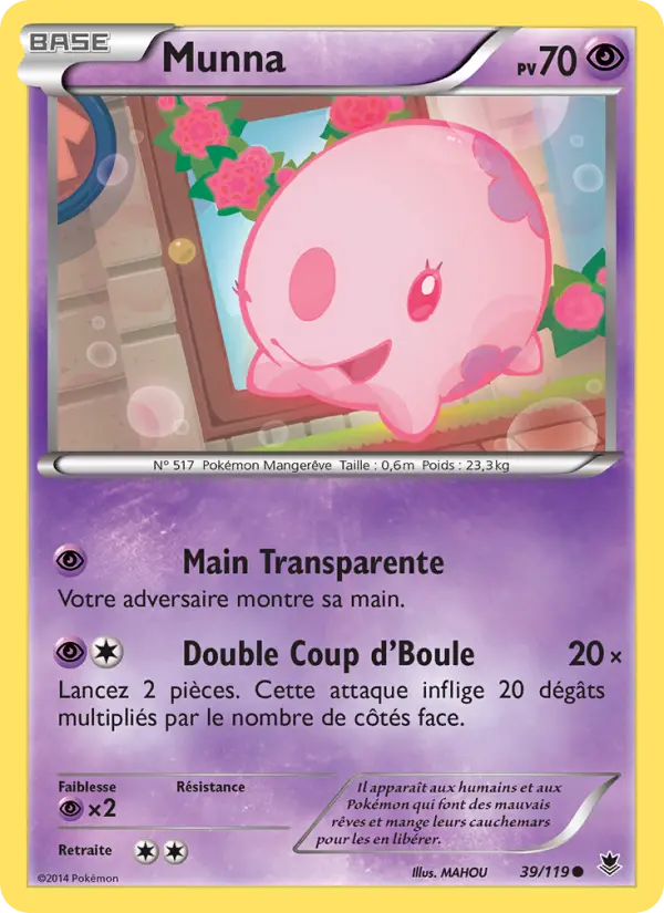 Munna — carte 39 de l’extension Vigueur Spectrale