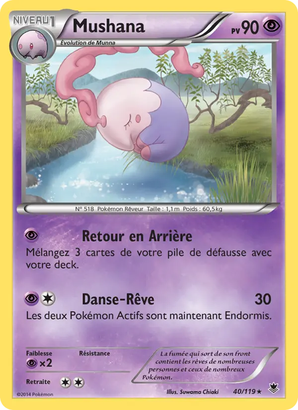 Mushana — carte 40 de l’extension Vigueur Spectrale