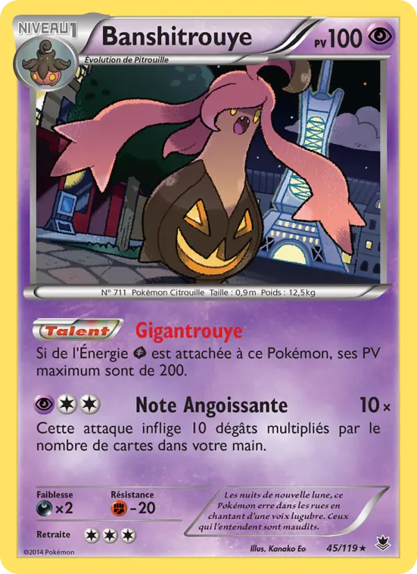 Banshitrouye — carte 45 de l’extension Vigueur Spectrale