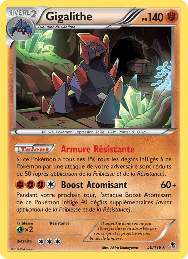 Gigalithe — carte 50 de l’extension Vigueur Spectrale