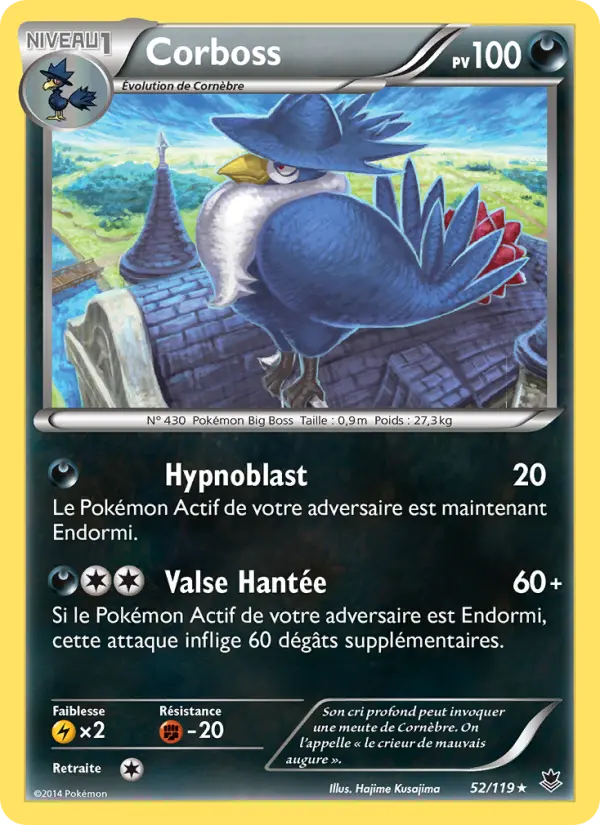 Corboss — carte 52 de l’extension Vigueur Spectrale