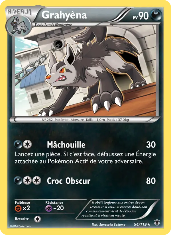 Grahyèna — carte 54 de l’extension Vigueur Spectrale