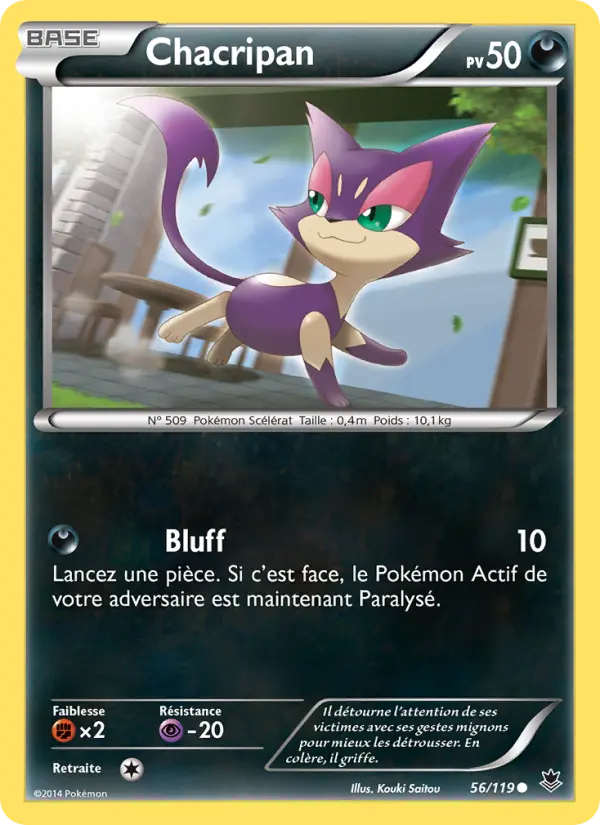 Chacripan — carte 56 de l’extension Vigueur Spectrale