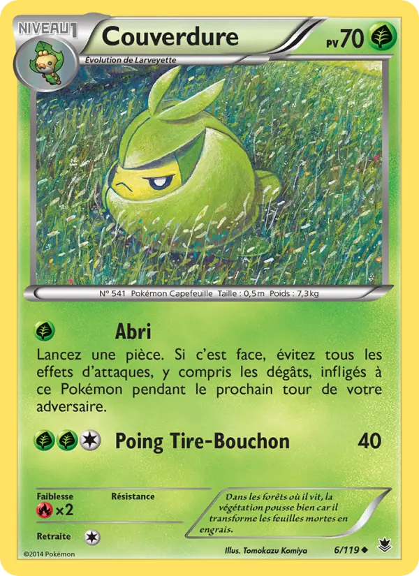 Couverdure — carte 6 de l’extension Vigueur Spectrale
