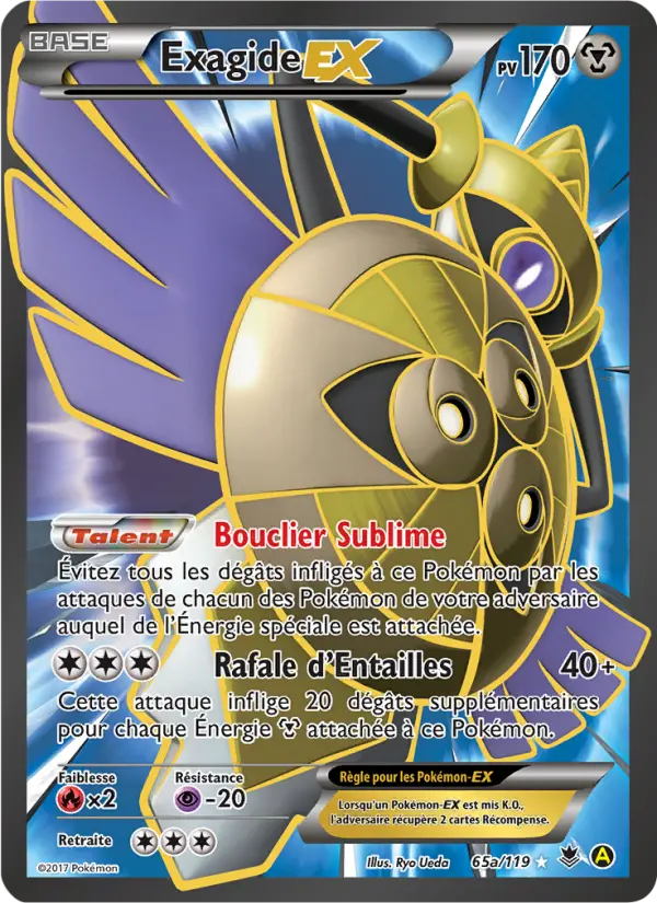 Exagide EX — carte 65a de l’extension Vigueur Spectrale