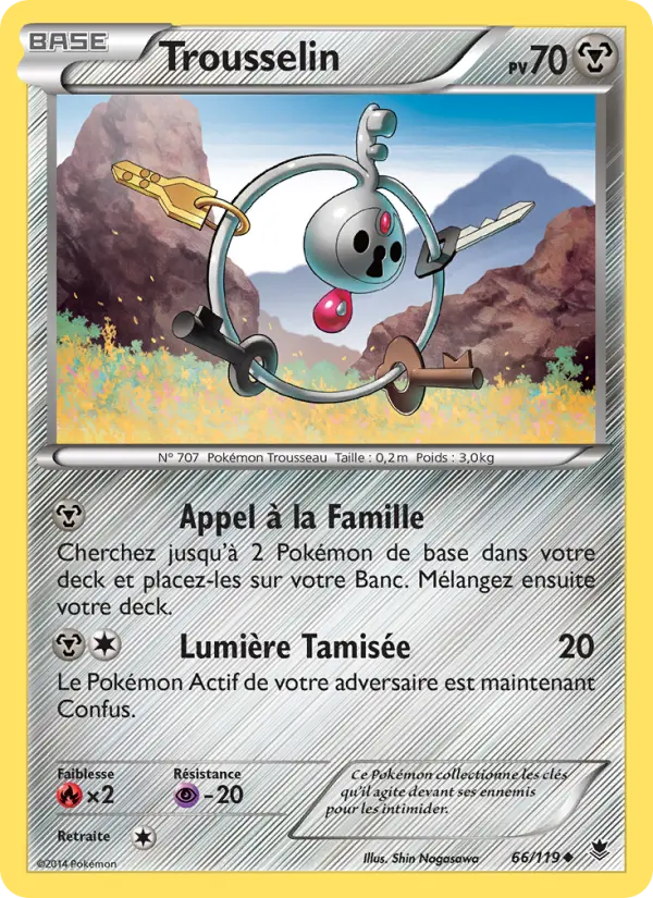 Trousselin — carte 66 de l’extension Vigueur Spectrale