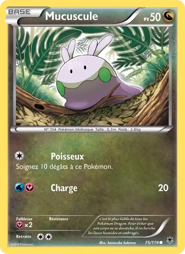 Mucuscule — carte 75 de l’extension Vigueur Spectrale